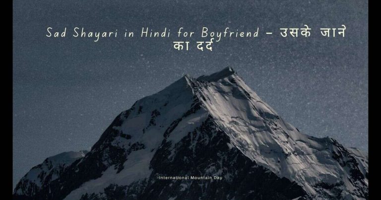 Sad Shayari in Hindi for Boyfriend – उसके जाने का दर्द